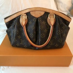Louis Vuitton Tívoli PM Monogram Leather Satchel